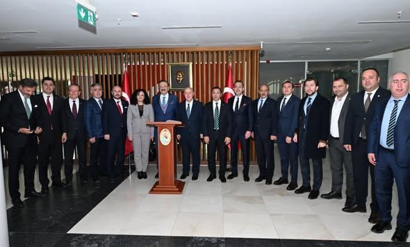 Aydın'ın başkanları Denizli'de istişare toplantısına katıldı