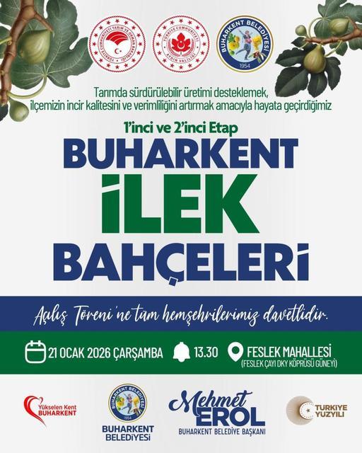 İncirde verim ve kalite için Buharkent’te örnek proje