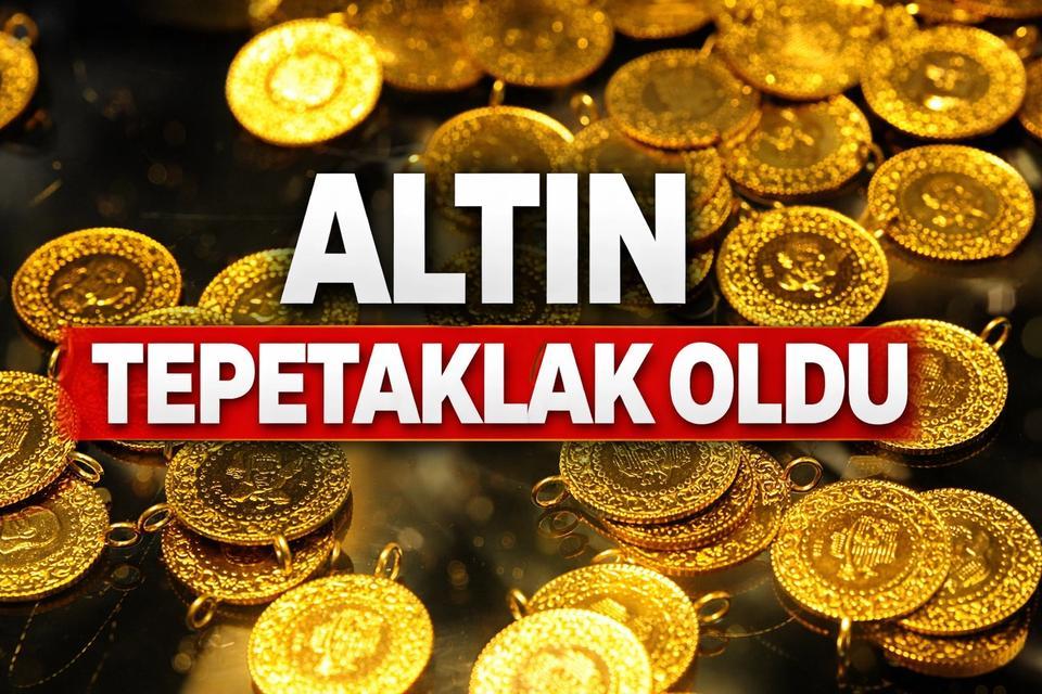 Altın tepetaklak oldu