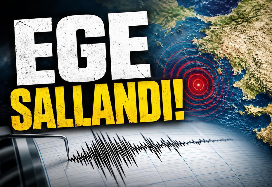 Ege sallandı!