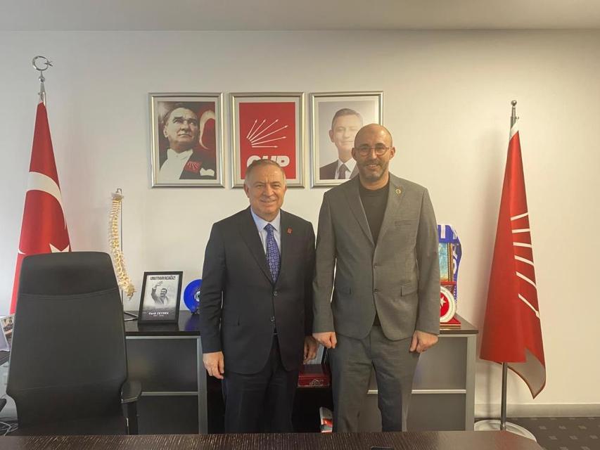 Başkan Zencirci CHP Genel Merkezi’nde temaslarda bulundu