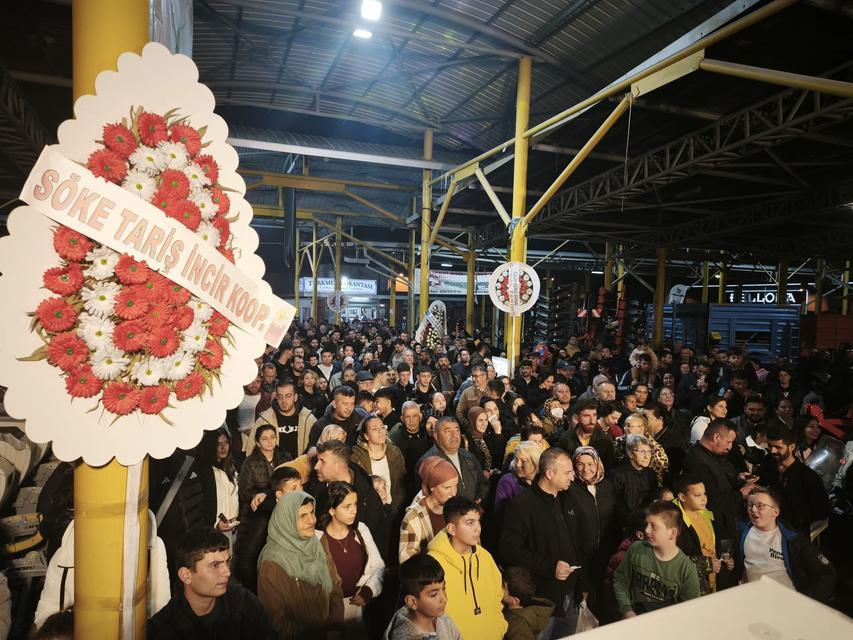 Söke  Tarım Fuarında Hediye Çekilişleri Renk Kattı