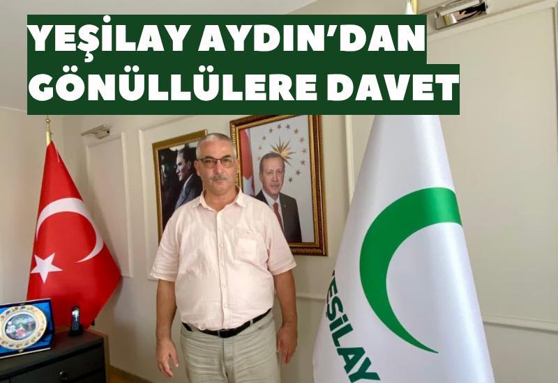 Yeşilay Aydın’dan gönüllülere davet