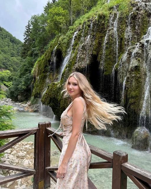 ÜNLÜ SANATÇI OTİLİA, GİRESUN'A HAYRAN KALDI