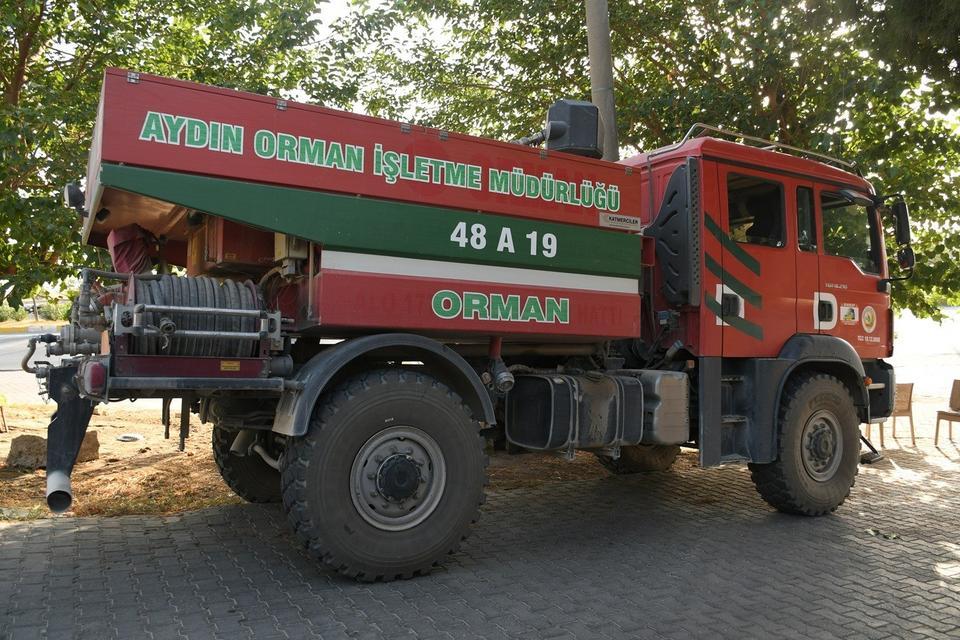 Aydın’da orman yangınlarına karşı güvenlik önlemleri artırıldı