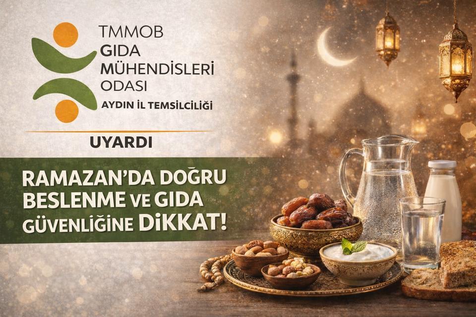 Ramazan'da doğru beslenme ve gıda güvenliğine dikkat