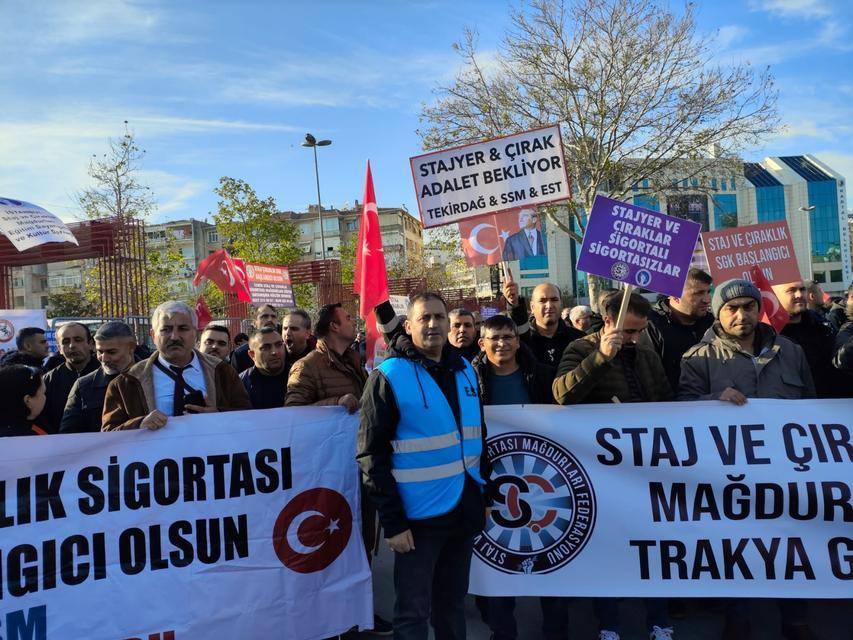 Staj ve Çıraklık Mağdurları 10 Mayıs’ta Ankara’da Miting Düzenleyecek
