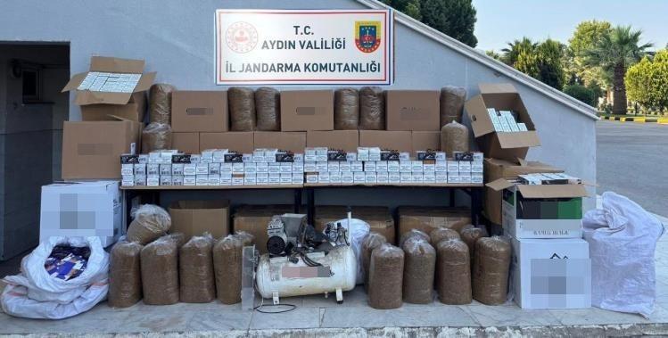 Aydın'da kaçak sigara operasyonu