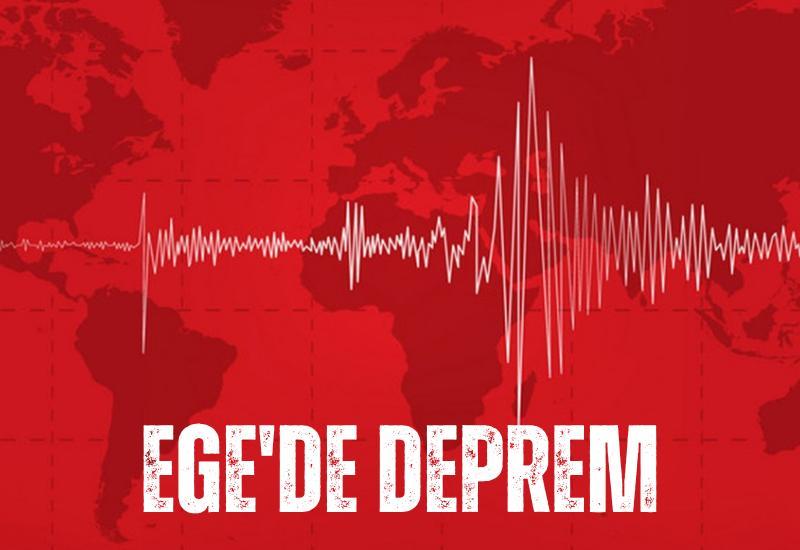 Ege'de deprem