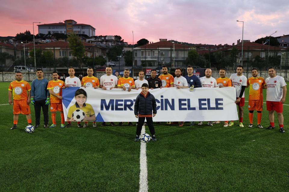 Söke’de anlamlı futbol turnuvası başladı