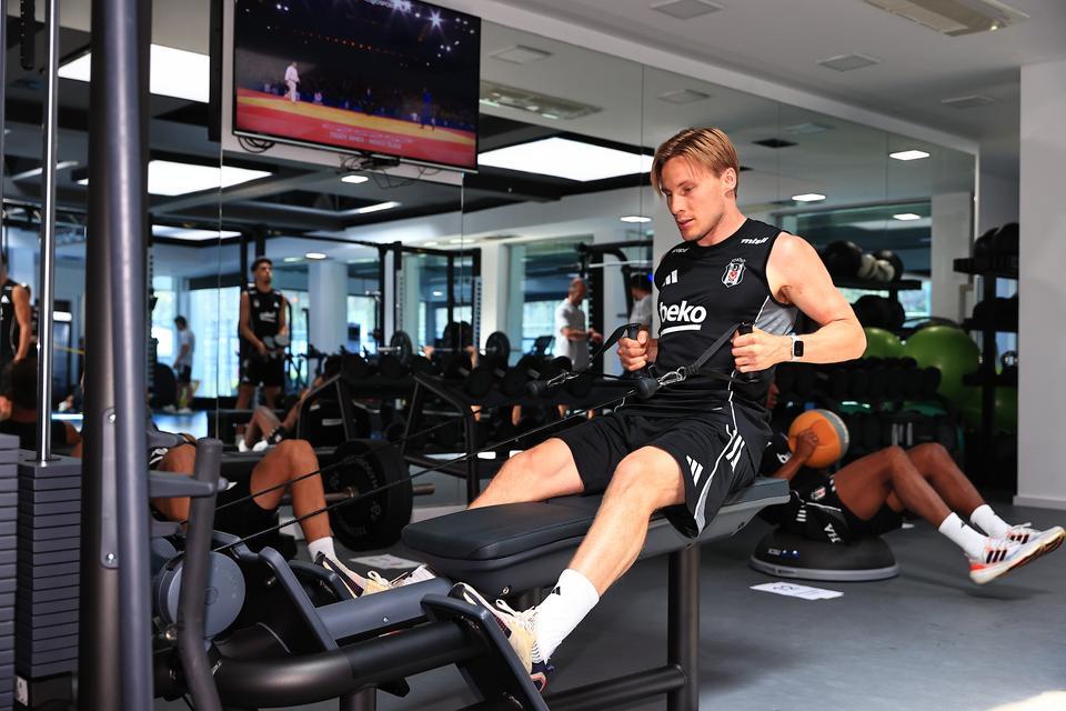 Beşiktaş, yeni sezon hazırlıklarının ilk etabını tamamladı