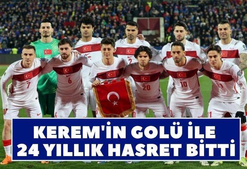 Kerem'in golü ile 24 yıllık hasret bitti