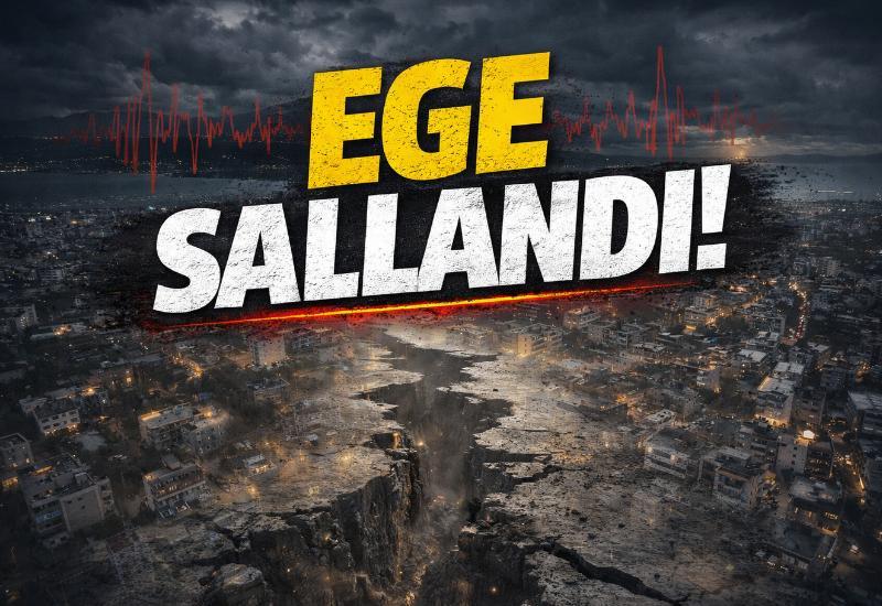 Ege sallandı!
