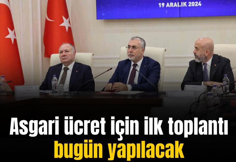 Asgari ücret için ilk toplantı bugün yapılacak