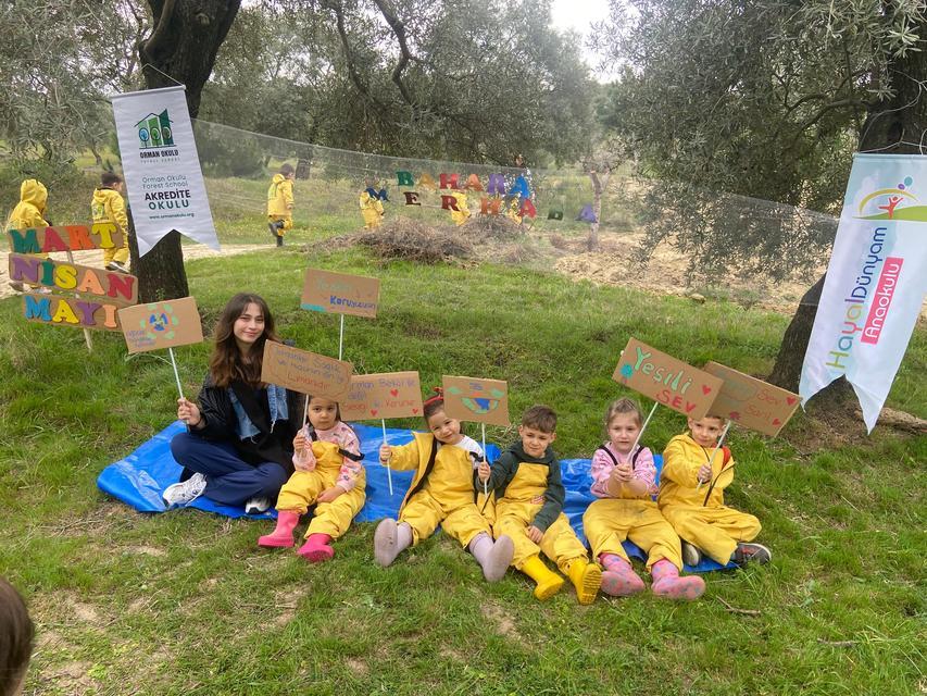 Aydın’ın ilk ve tek orman okulu: Hayal Dünyam Anaokulu