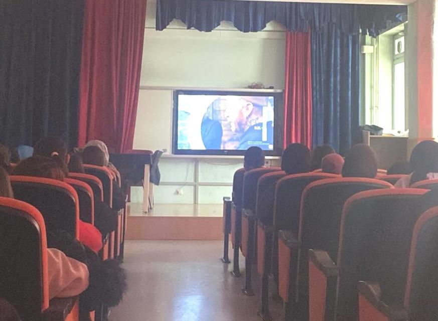 Akşemsettin Kız Anadolu İmam Hatip Lisesinde belgesel gösterimi