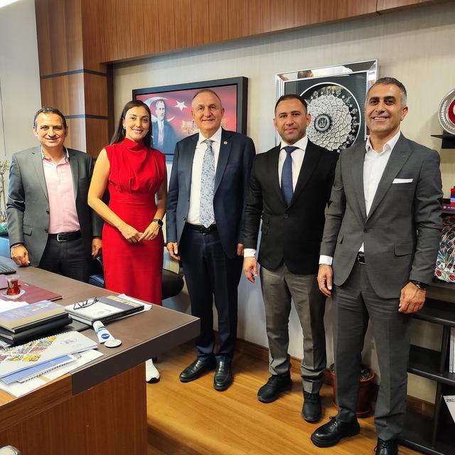Nazillispor’un yeni Başkanı Ümit Ambar, TBMM’de