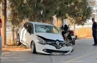 Söke - Ağaçlı Yolunda trafik kazası