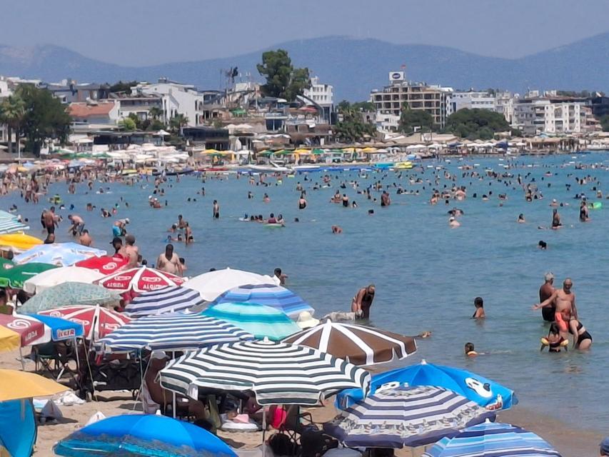 Altınkum doldu taştı