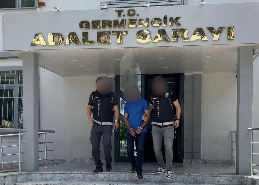Aydın’da uyuşturucuyla yakalanan 56 yaşındaki şüpheli tutuklandı