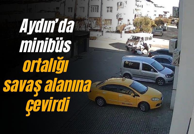 Aydın'da feci kaza: U dönüşü yapan minibüs ortalığı savaş alanına çevirdi