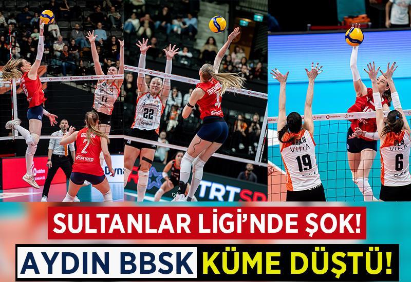 Sultanlar Ligi'nde şok! Aydın küme düştü!