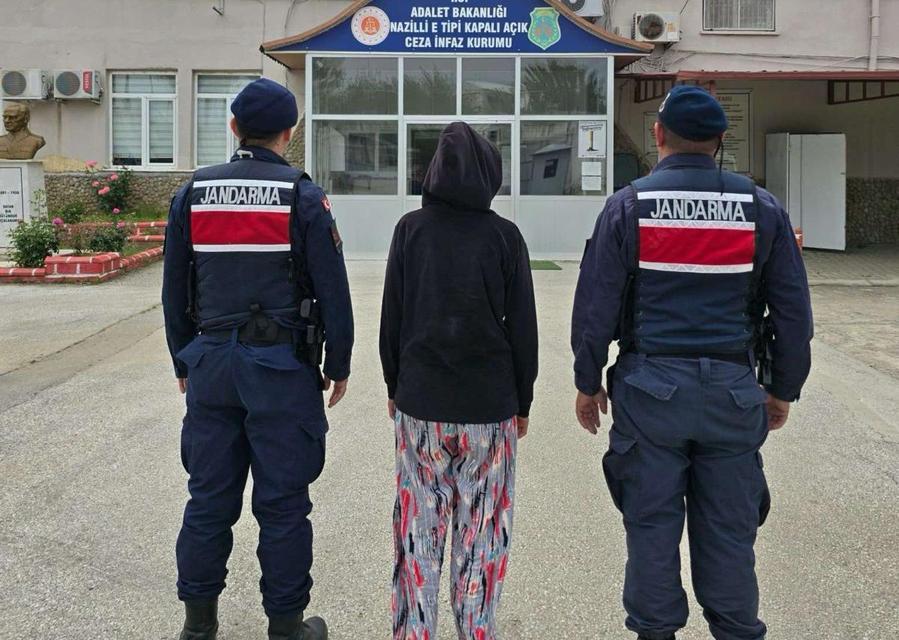 Aydın’da hırsızlık hükümlüsü kadın yakalandı