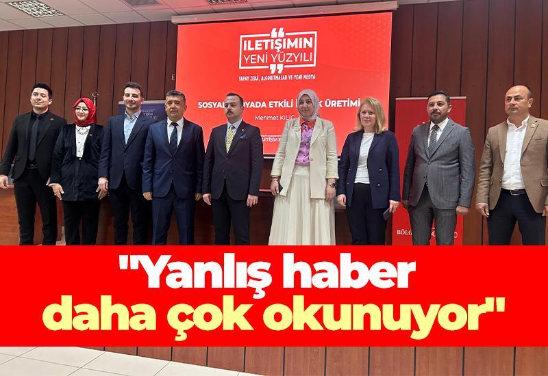 "Yanlış haber daha çok okunuyor"
