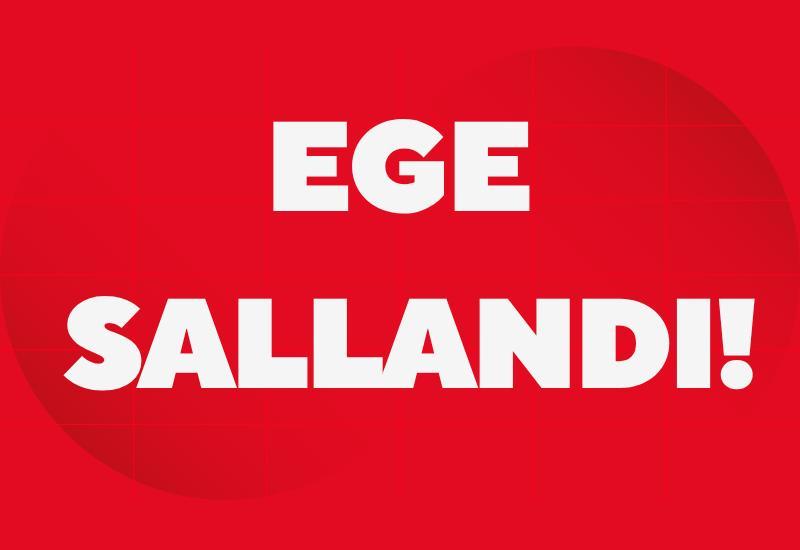 Ege sallandı!