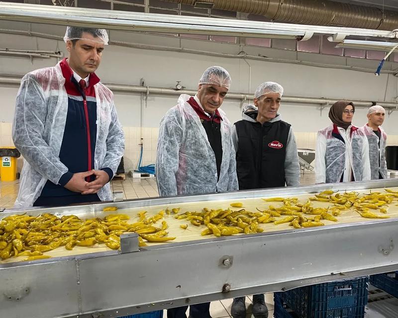 Bozdoğan’daki gıda işletmesi yerinde incelendi