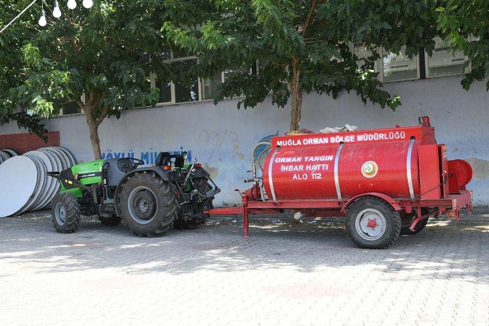 KUŞADASI'NDA ORMAN YANGINLARINA KARŞI GÜVENLİK ÖNLEMLERİ ARTIRILDI