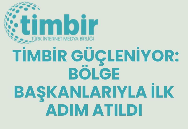 TİMBİR güçleniyor: Bölge Başkanlarıyla ilk adım atıldı