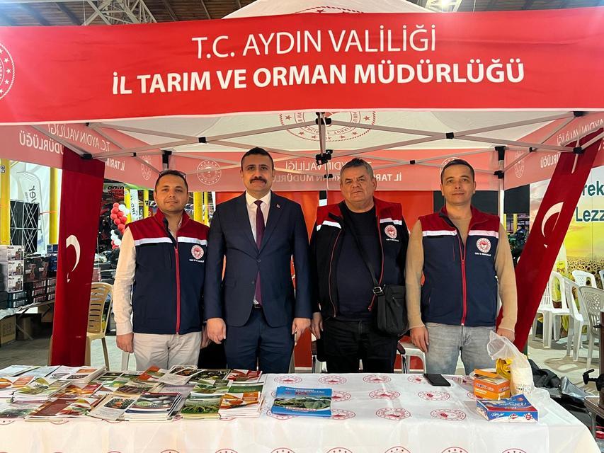 Söke İlçe Tarım Müdürlüğü Standı  Tarım Fuarında Çiftçilerin Uğrak Yeri Oldu
