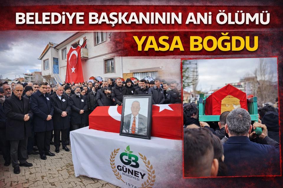 Belediye Başkanının ani ölümü yasa boğdu