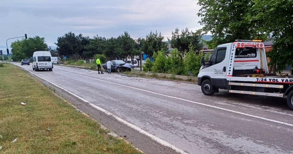 Genel başkanın makam şoförü kazada öldü
