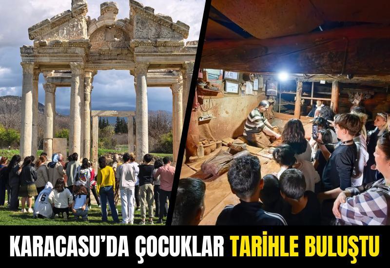 Karacasu’da çocuklar tarihle buluştu