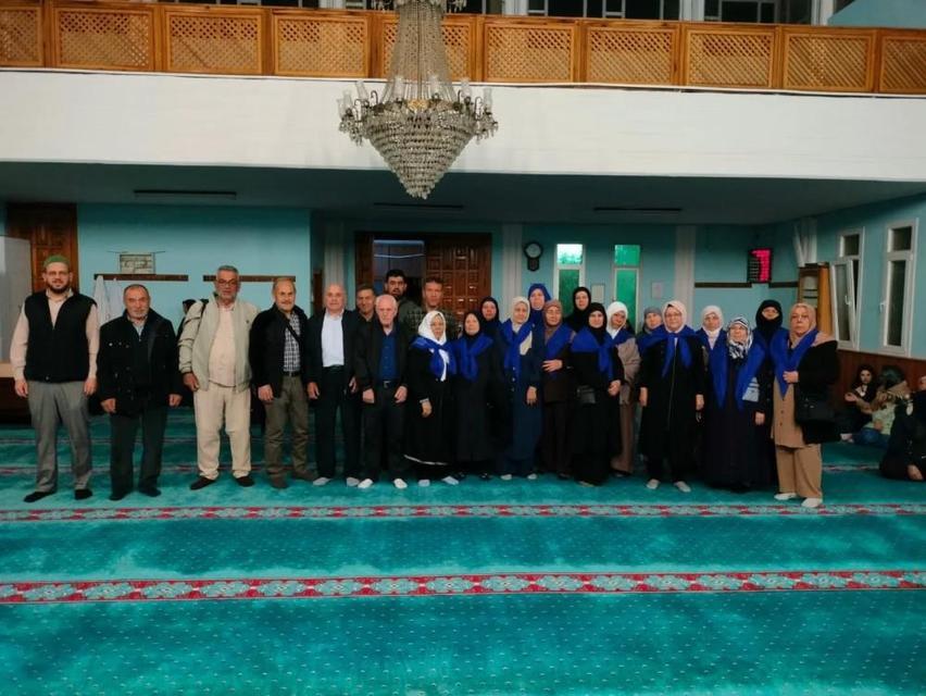 Söke'de umreciler dualarla uğurlandı