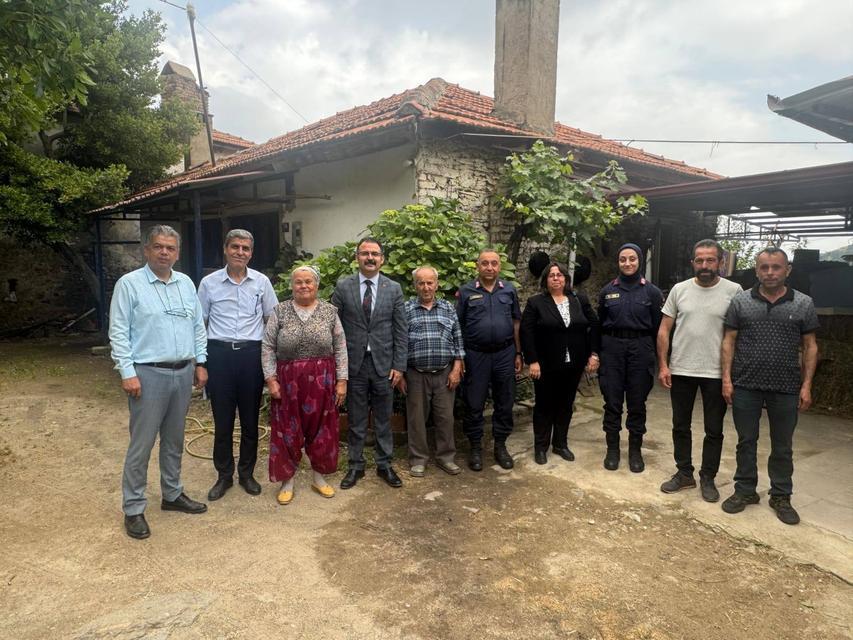 Sultanhisar Kaymakamı’ndan şehit ailesine gönül ziyareti