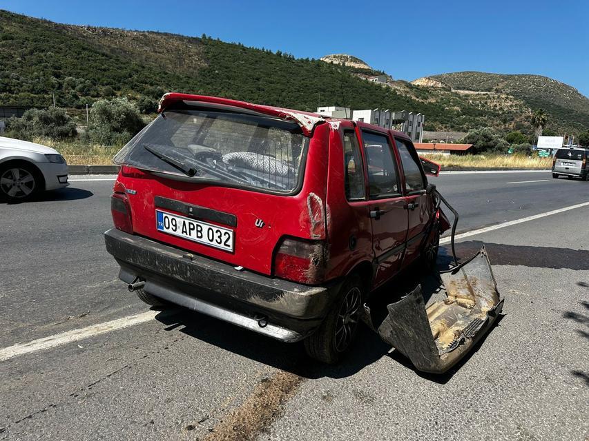 MİLAS'TA TRAFİK KAZASI: 1 YARALI