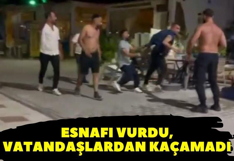 Esnafı vurdu, vatandaşlardan kaçamadı