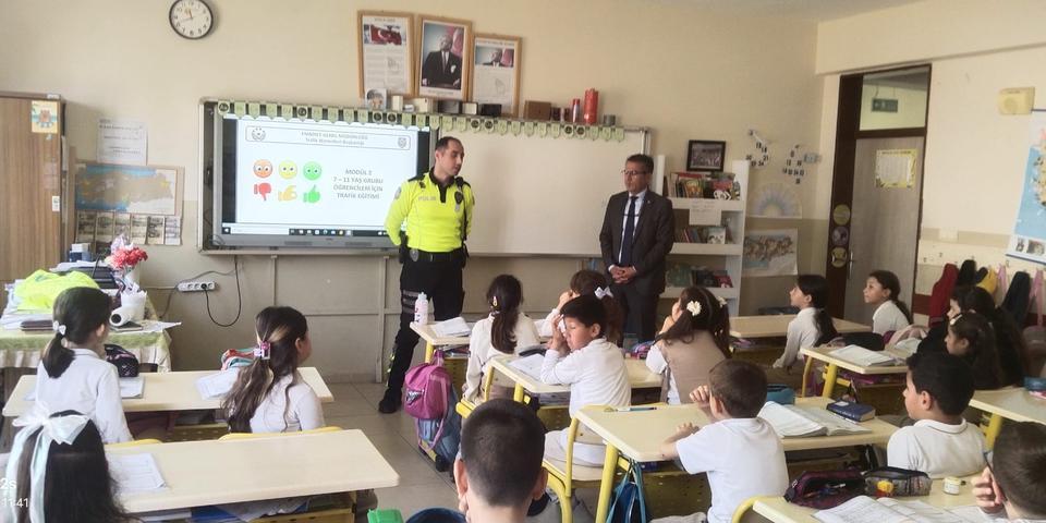 Söke’de miniklere trafik eğitimi verildi