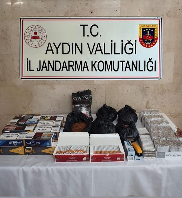 Aydın'da kaçak sigara operasyonu: Binlerce ürün ele geçirildi