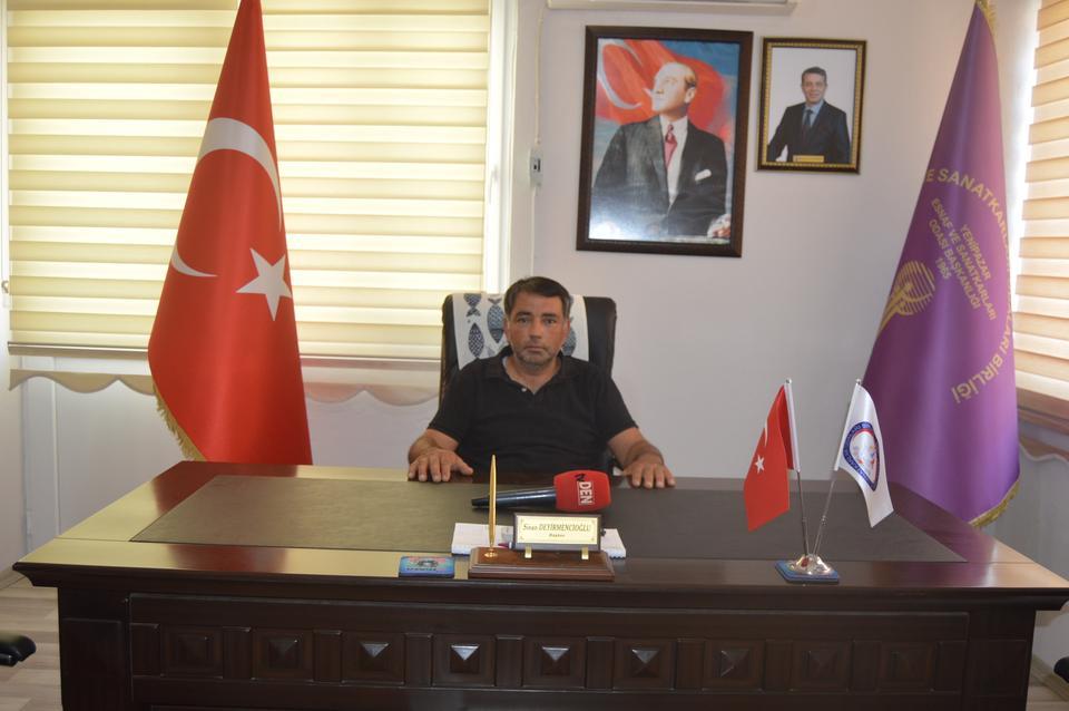 Yenipazar Esnaf Odası Başkanı Sinan Deyirmencioğlu