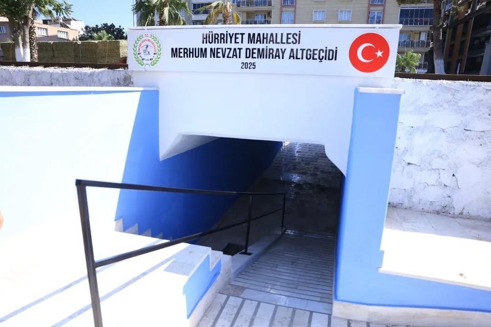 İNCİRLİOVA HACI NEVZAT DEMİRAY ALTGEÇİDİ HİZMETE GİRDİ