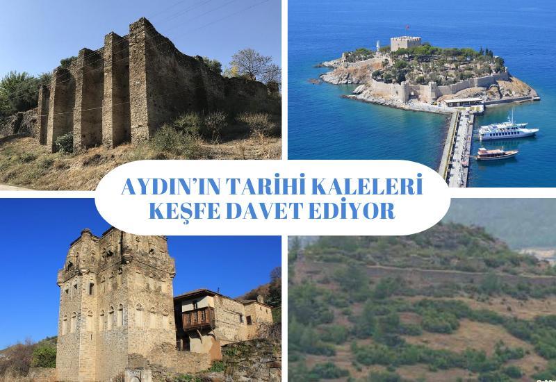 Aydın’ın tarihi kaleleri keşfe davet ediyor