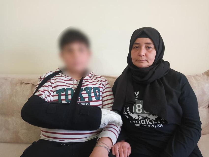 Ortaokul öğrencisi, kendisinden 3 yaş küçük öğrencinin parmağını kırdı