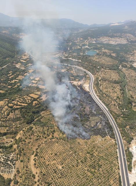 Muğla'da yangın alarmı