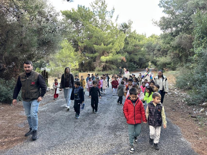 Sökeli minikler Milli Parkta doğa ile buluştu
