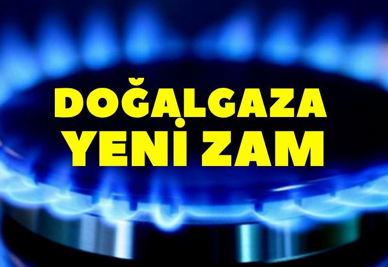 Doğalgaza yeni zam
