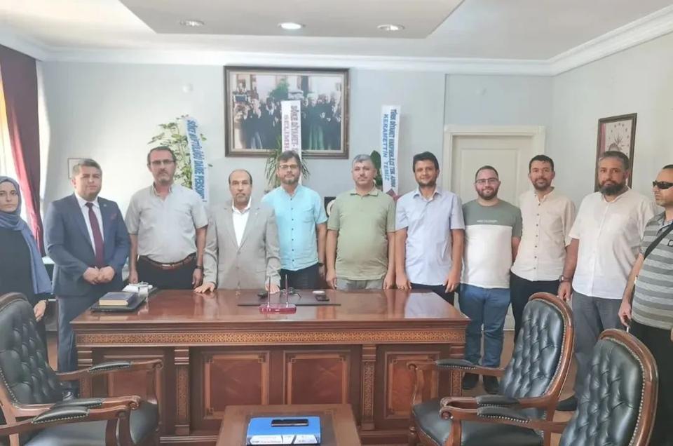 İlçe Müftüsü Taner görevine başladı